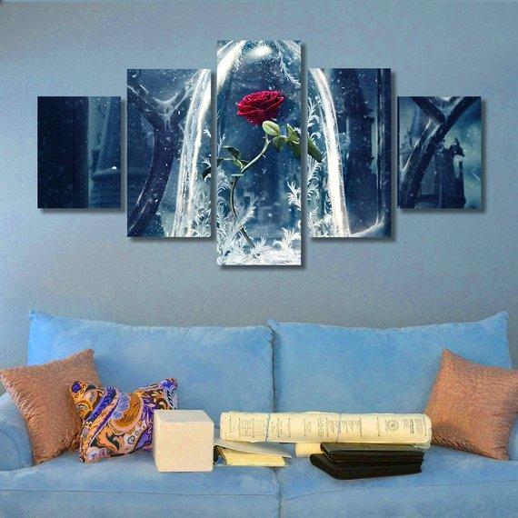 Beauty And The Beast 03 – Movie Canvas Wall Art