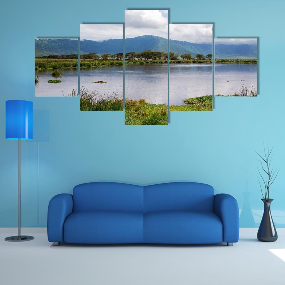 Beauty Of Nature Near Lake Manyara – Nature Canvas Wall Art