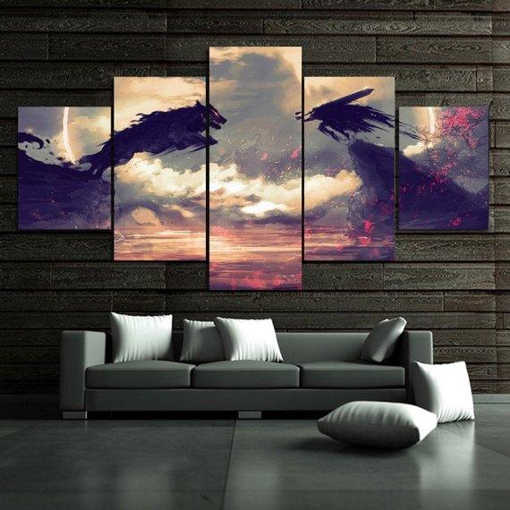 Berserk Japanese – Anime Canvas Wall Art