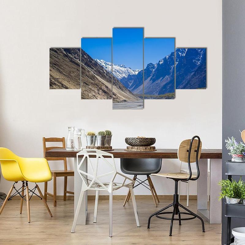 Beuatiful Landscape Karakorum Mountains In Pakistan – Nature Canvas Wall Art