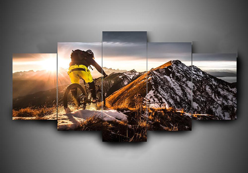 Bicycling 1 – Sport Canvas Wall Art