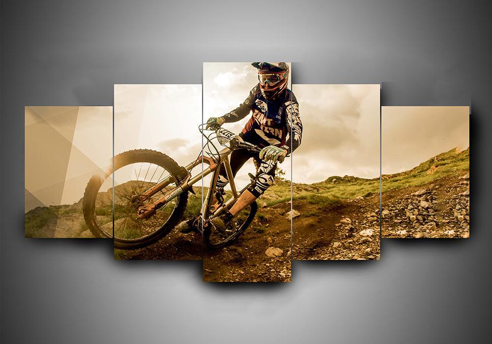 Bicycling 2 – Sport Canvas Wall Art