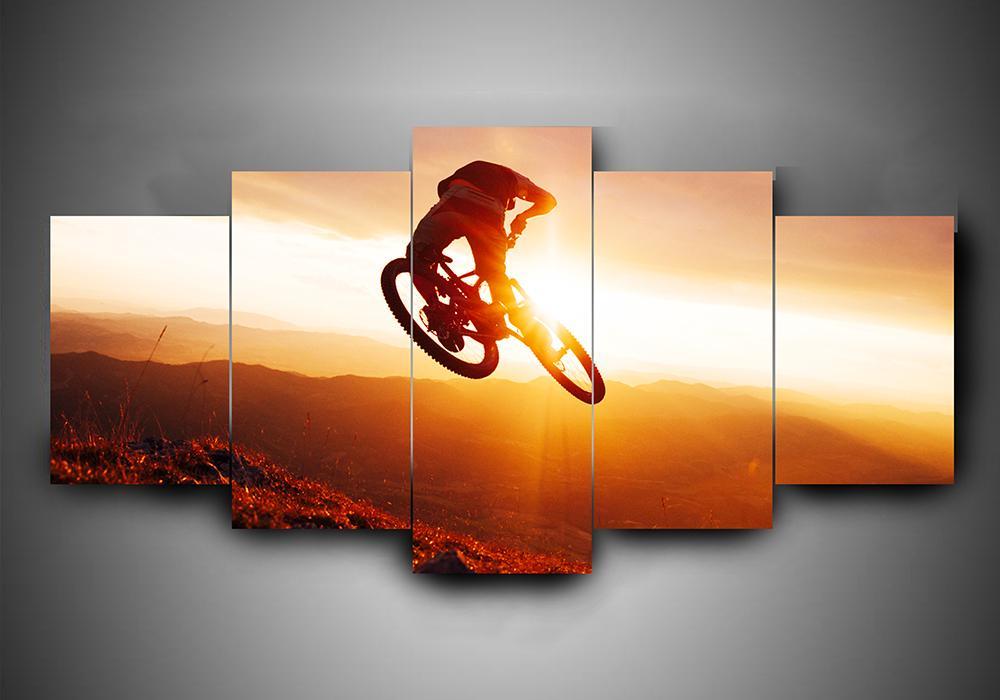 Bicycling 3 – Sport Canvas Wall Art