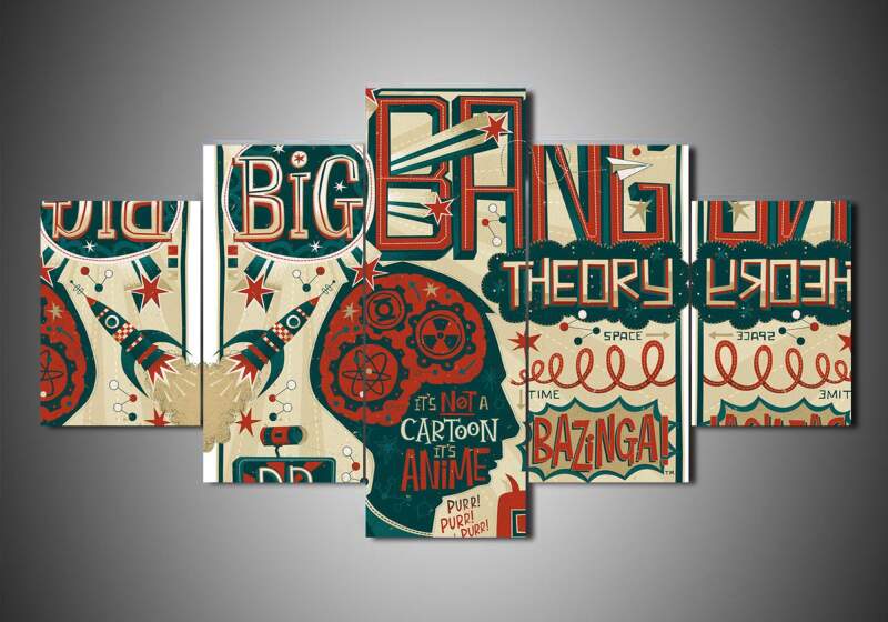 Big Bang Theories 2 – Movie Canvas Wall Art