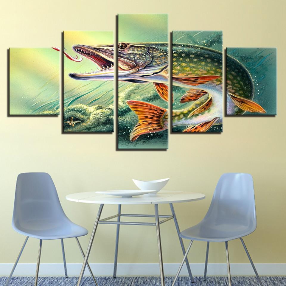 Big Fish 21 – Abstract Canvas Wall Art