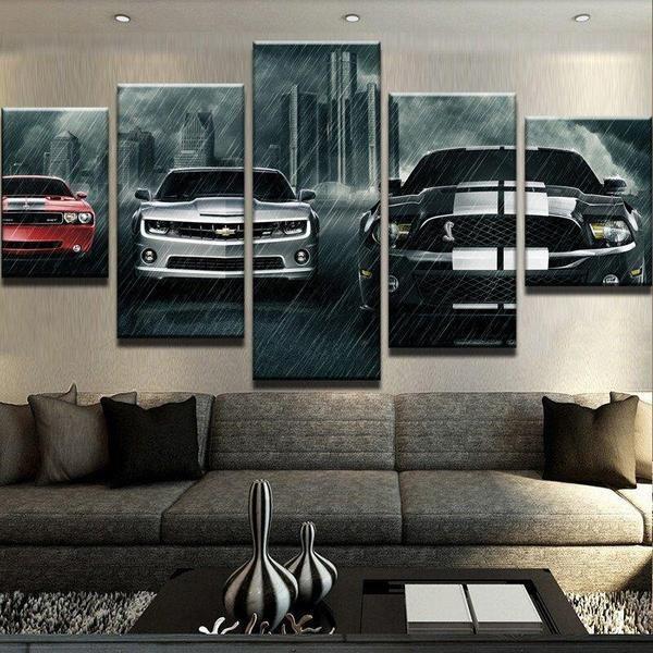 Big Toys For The Big Boys – Automative Canvas Wall Art