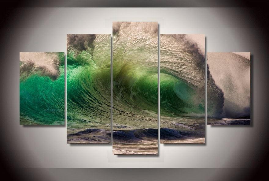 Bigger Waves – Nature Canvas Wall Art
