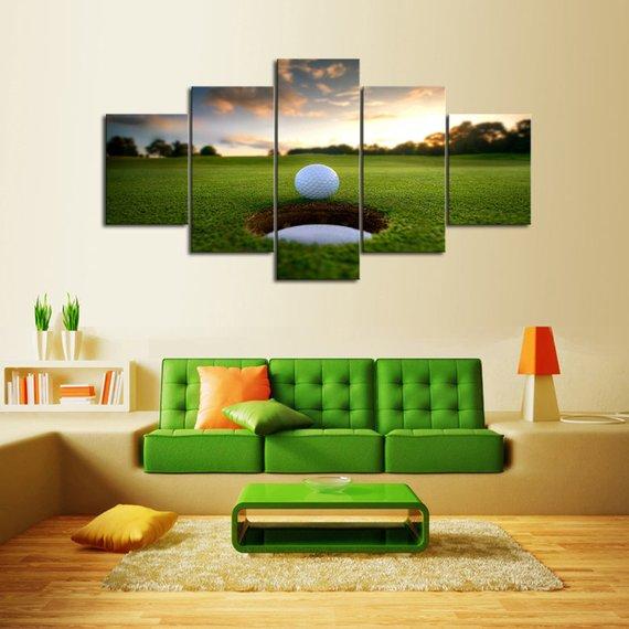 Birdie Shot – Sport Canvas Wall Art
