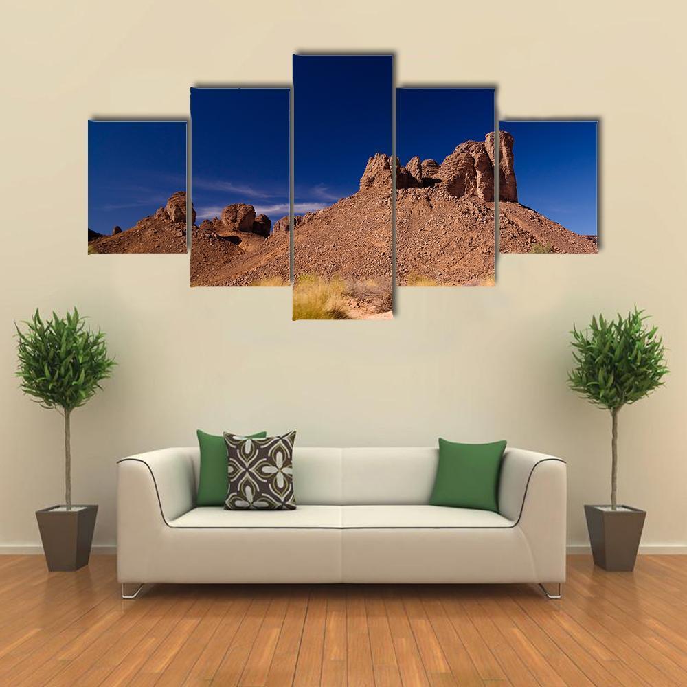 Bizzare Rock Formation In Algeria – Nature Canvas Wall Art