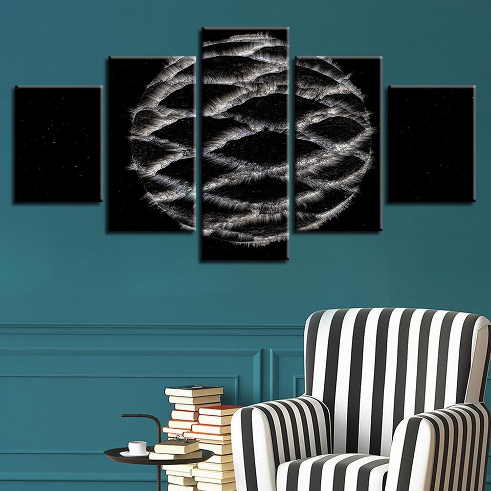 Black And White 1 – Abstract Canvas Wall Art