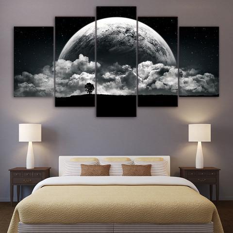 Black And White Earth Nature – Canvas Wall Art