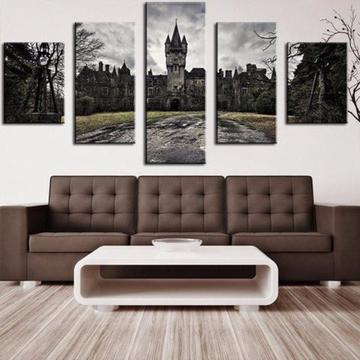 Black Castle – Nature Canvas Wall Art