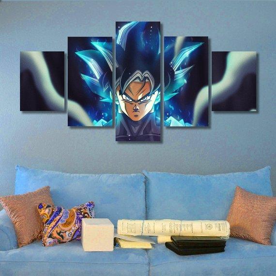 Black Goku – Anime Canvas Wall Art