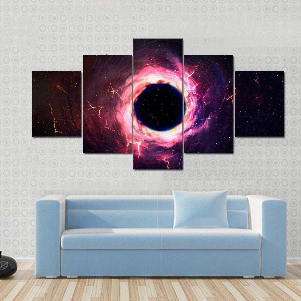 Black Hole In Space – Space Canvas Wall Art
