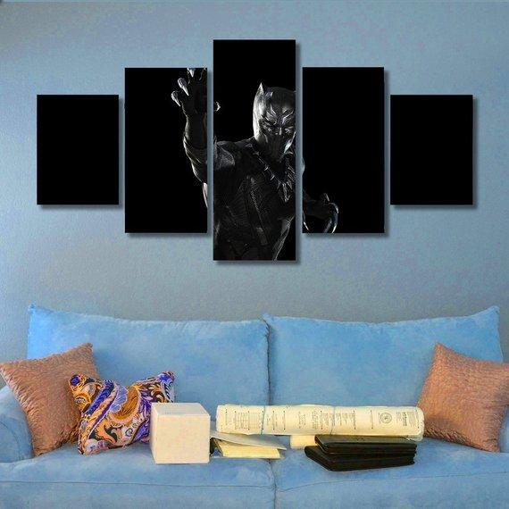 Black Panther 88 – Dc Canvas Wall Art