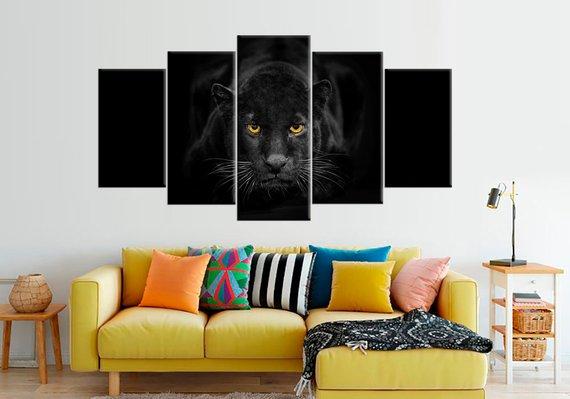 Black Panther – Animal Canvas Wall Art
