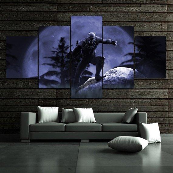Black Panther – Dc Canvas Wall Art