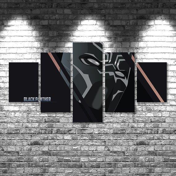Black Panther – Movie Canvas Wall Art