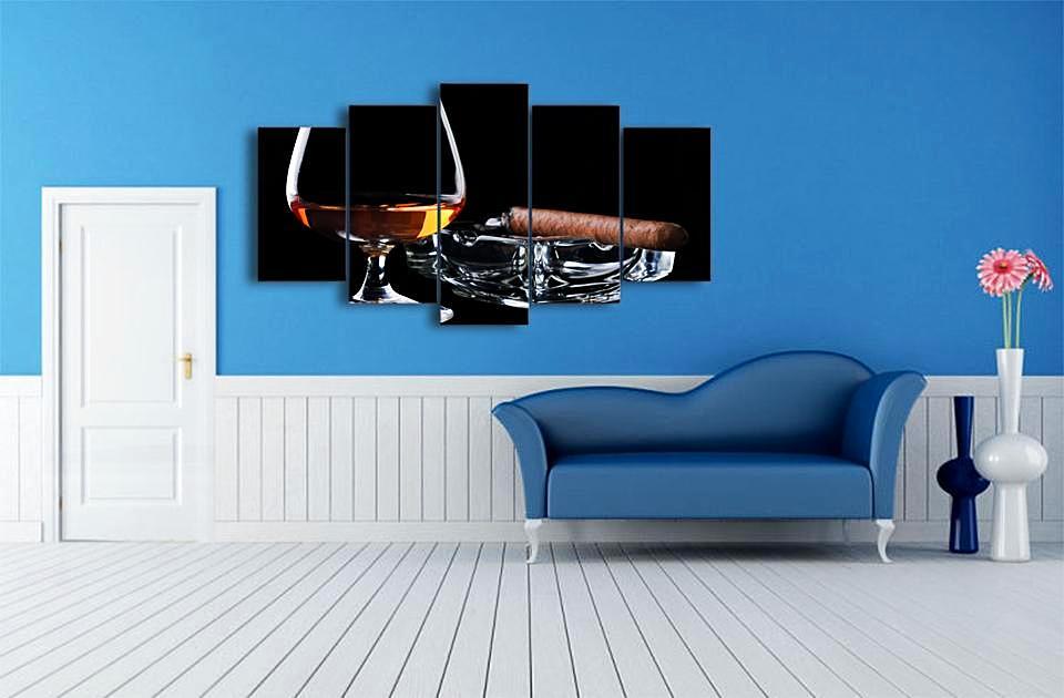Blackjack Cigar – Cigar Canvas Wall Art