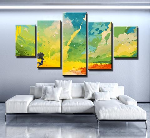 Blast Off – Abstract Canvas Wall Art