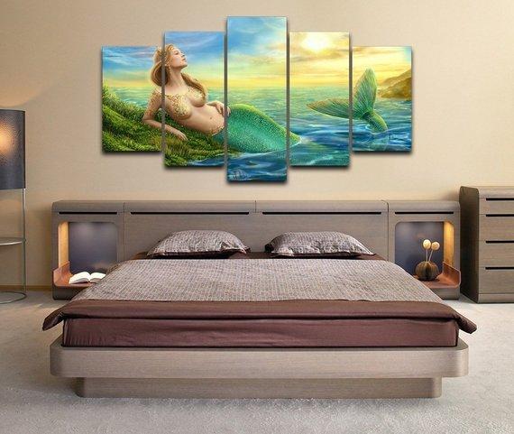 Blonde Woman 1 – Abstract Canvas Wall Art
