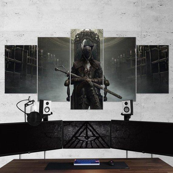Bloodborne 1 – Gaming Canvas Wall Art