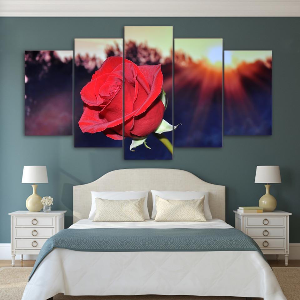 Blooming Rose – Nature Canvas Wall Art