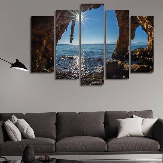 Blue And Sunny – Nature Canvas Wall Art