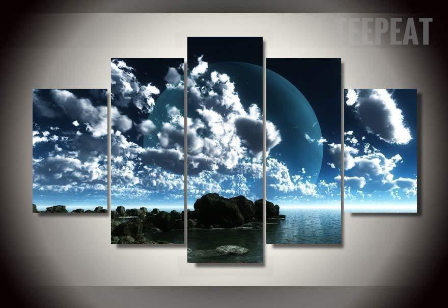 Blue Sky – Nature Canvas Wall Art