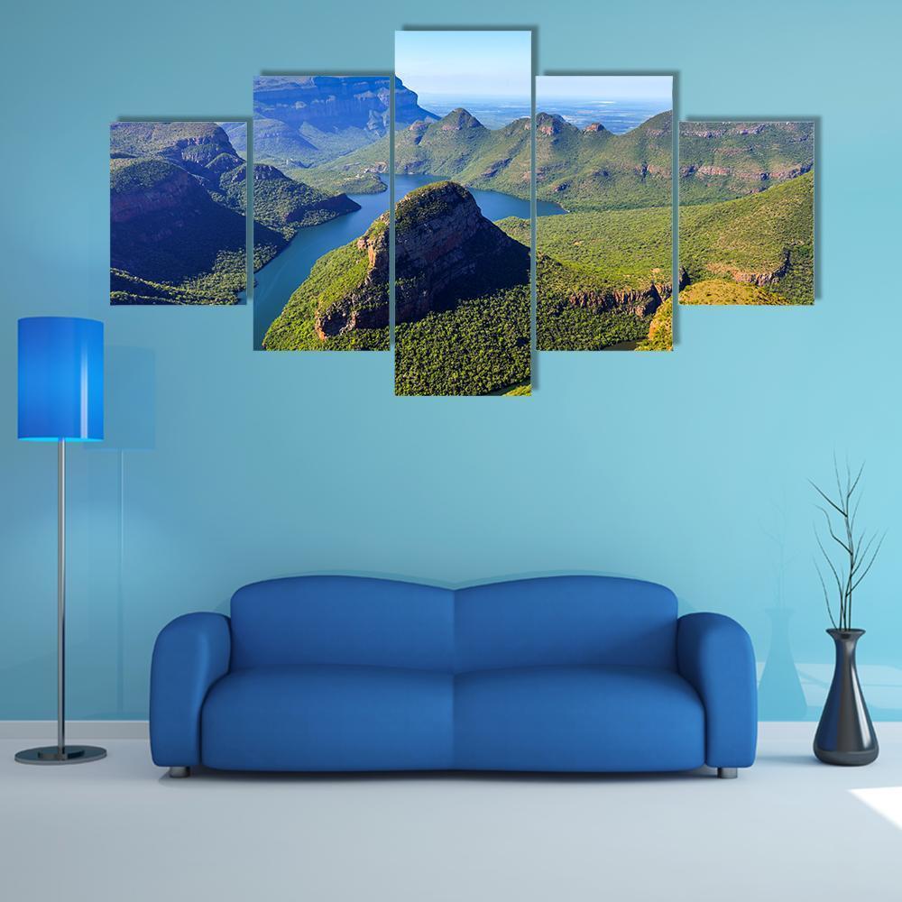 Blyde River Canyon In Mpumalanga – Nature Canvas Wall Art