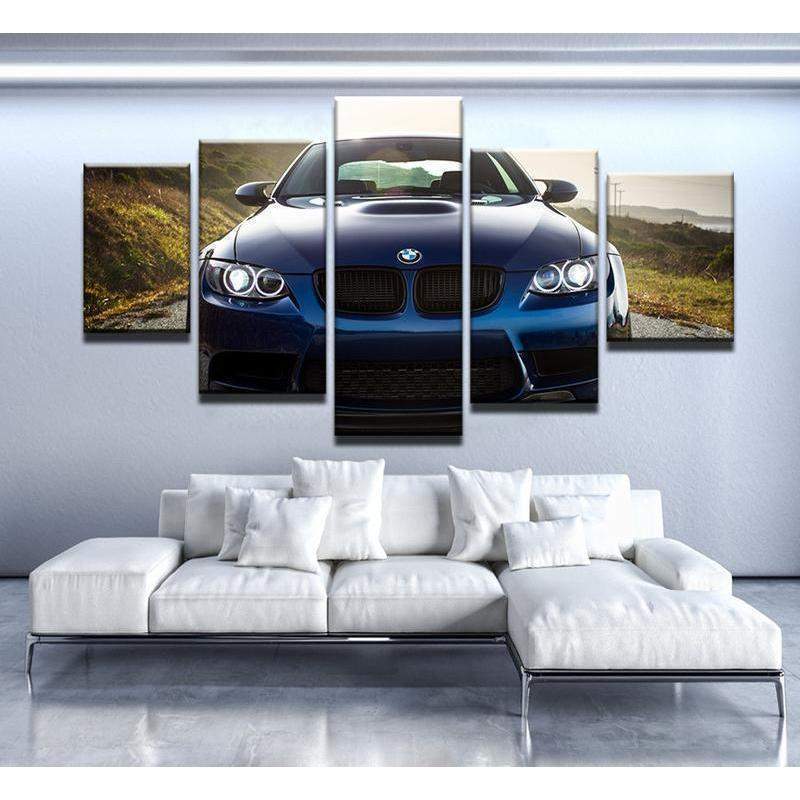 Bmw E92 M3 Automative Canvas Wall Art