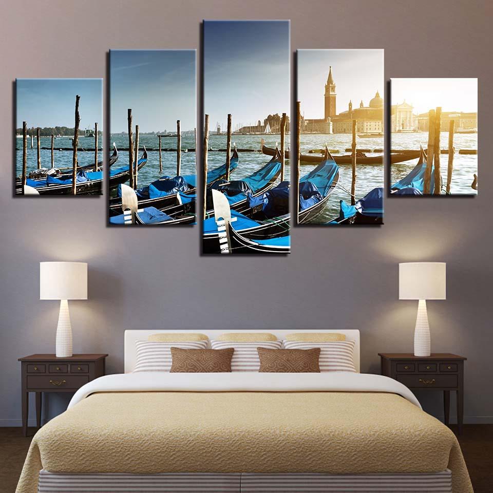 Boat 20 – Space Canvas Wall Art