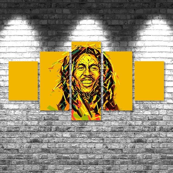 Bob Marley 09 – Famous Person Canvas Wall Art
