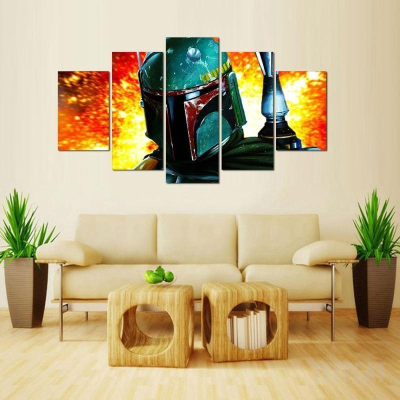 Boba Fett – Movie Canvas Wall Art