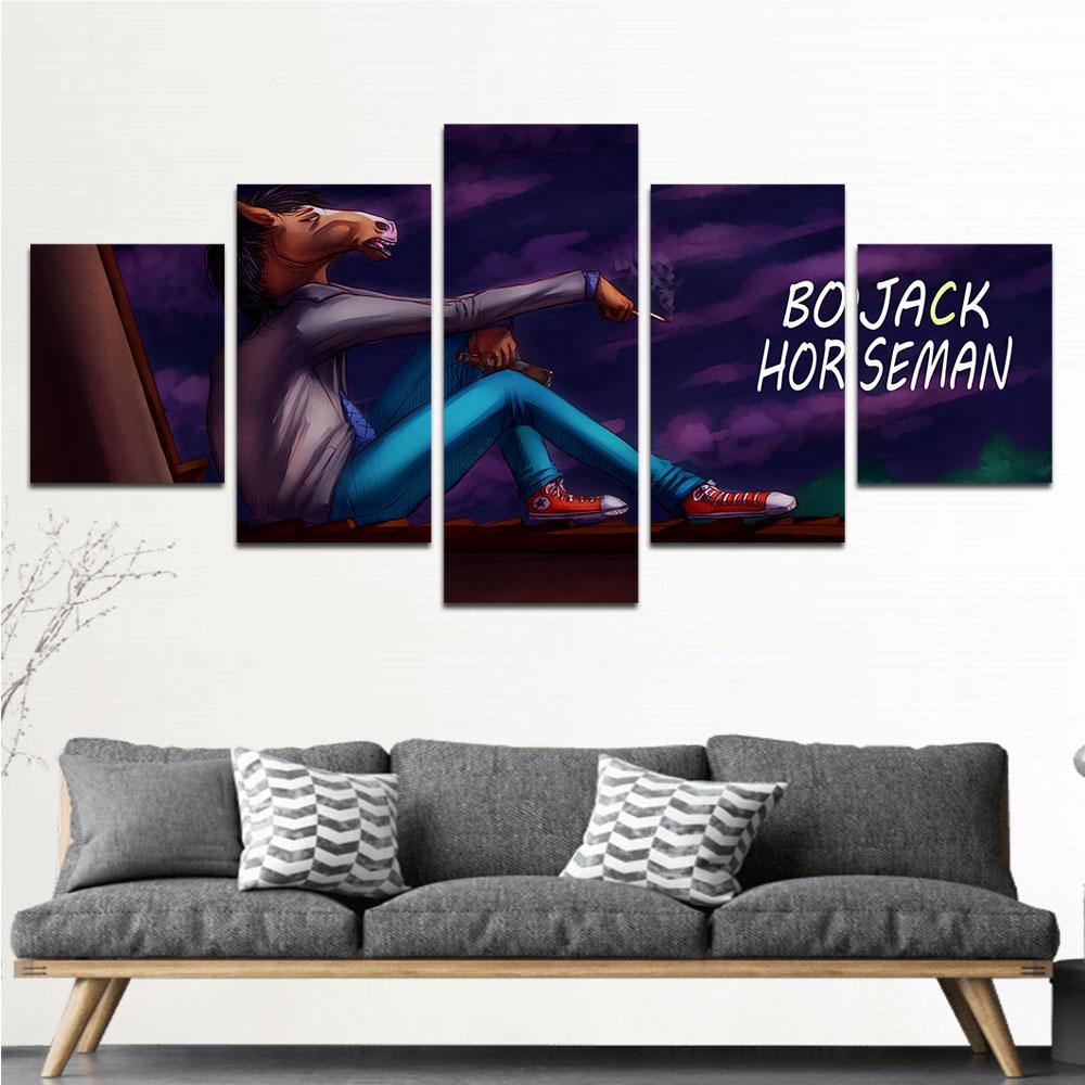 Bojack Horseman 4 – Movie Canvas Wall Art