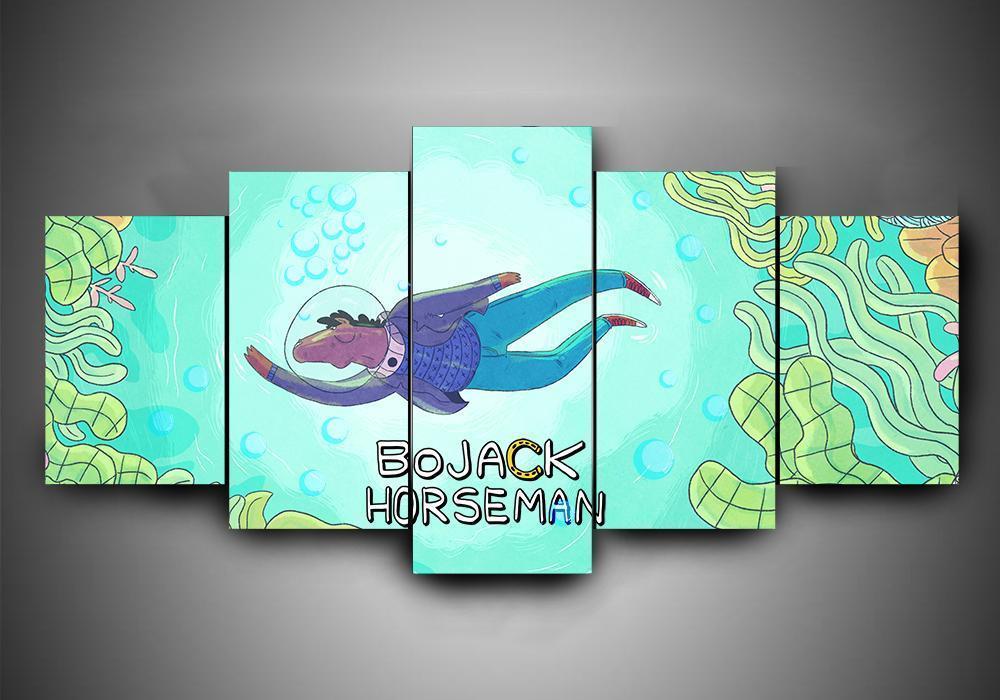 Bojack Horseman 5 – Movie Canvas Wall Art