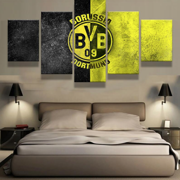 Borussia Dortmund Soccer Team – Sport Canvas Wall Art