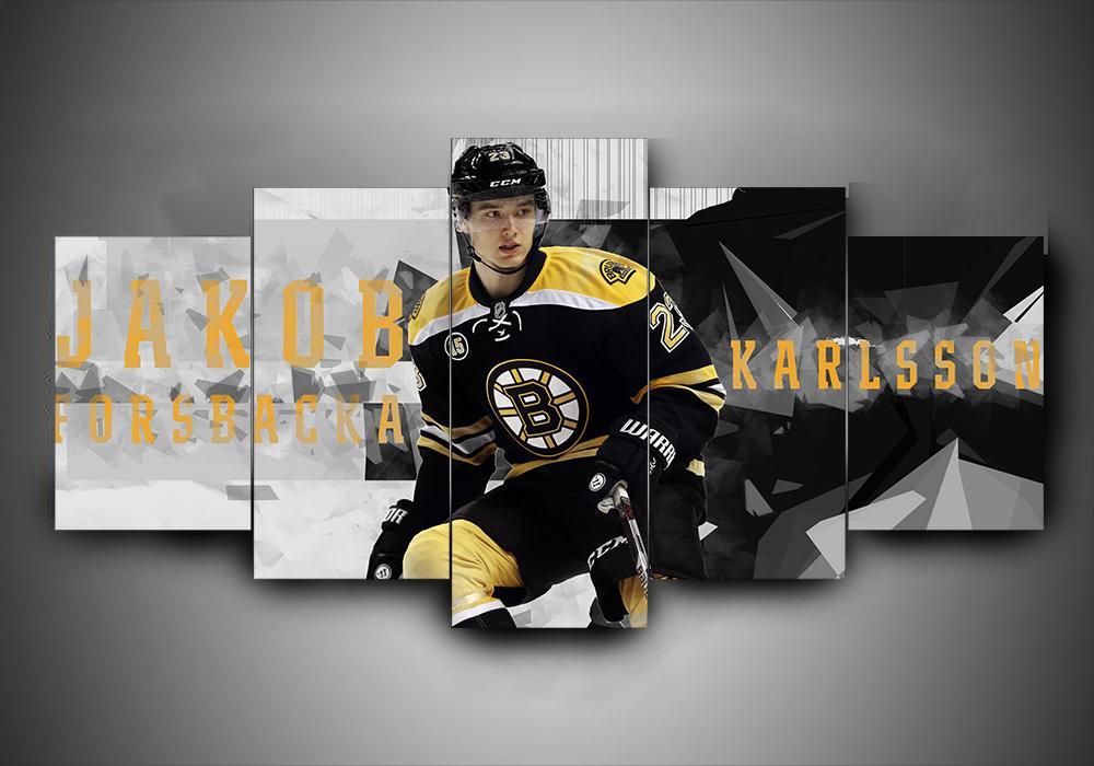 Boston Bruins – Jakob Forsbacka Karlsson – Sport Canvas Wall Art