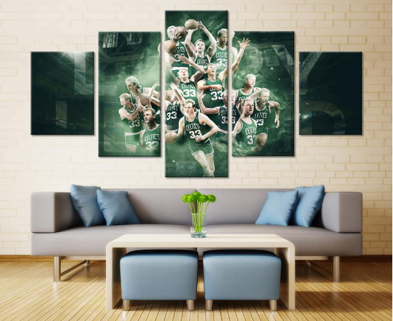 Boston Celtics Basketball 3 – Sport Canvas Wall Art