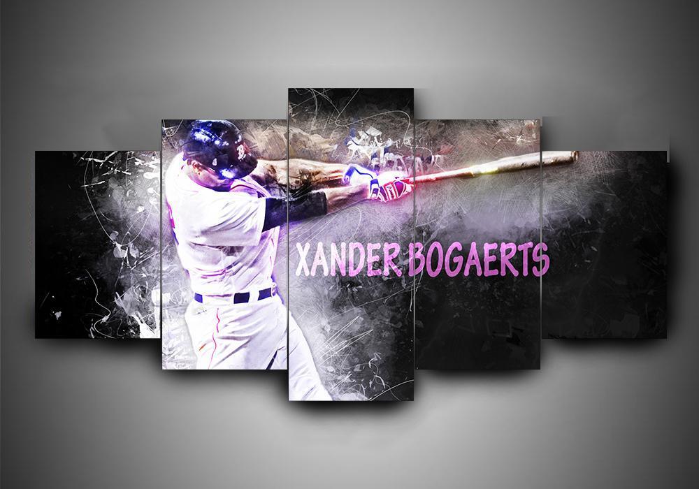 Boston Red Sox Xander Bogaerts Sport Canvas Wall Art