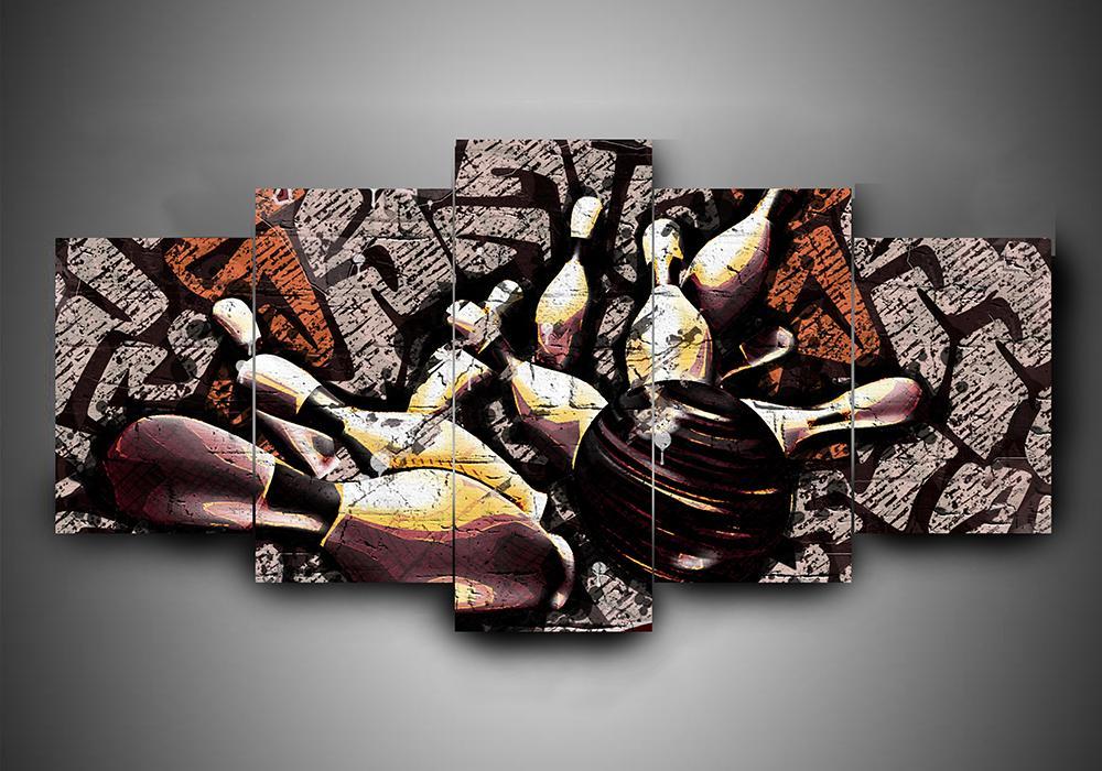 Bowling 1 – Sport Canvas Wall Art