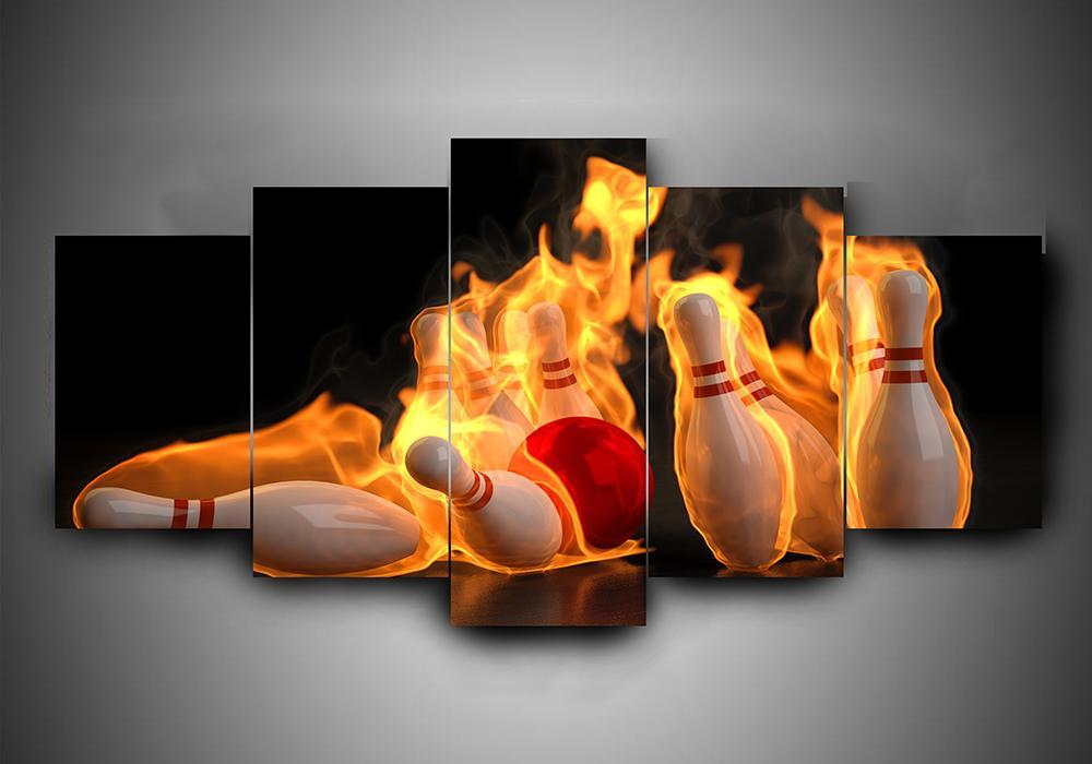 Bowling 3 – Sport Canvas Wall Art