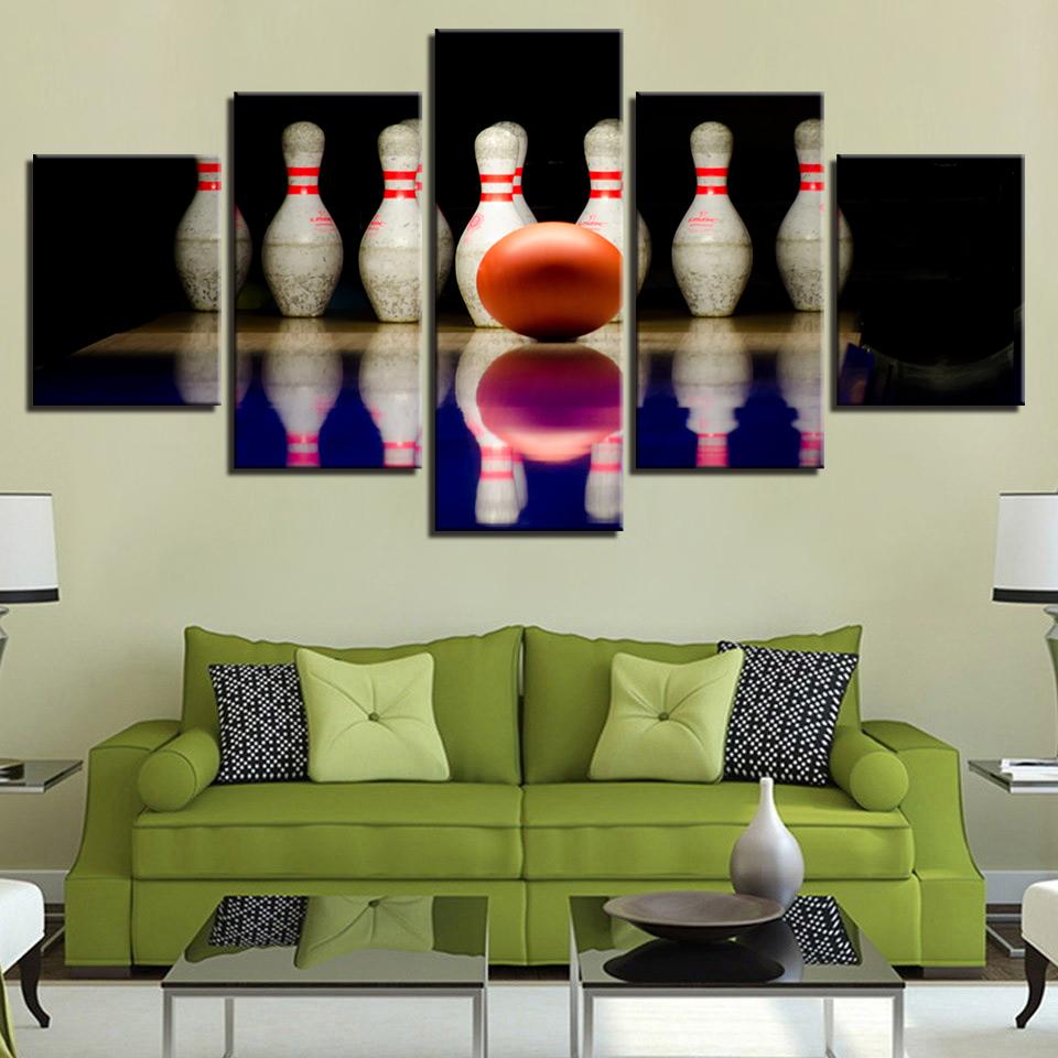 Bowling Ball 01 – Sport Canvas Wall Art