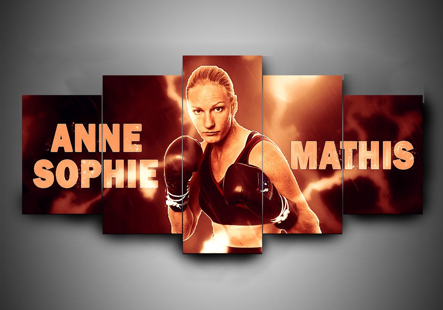 Boxing – Anne-Sophie Mathis – Sport Canvas Wall Art