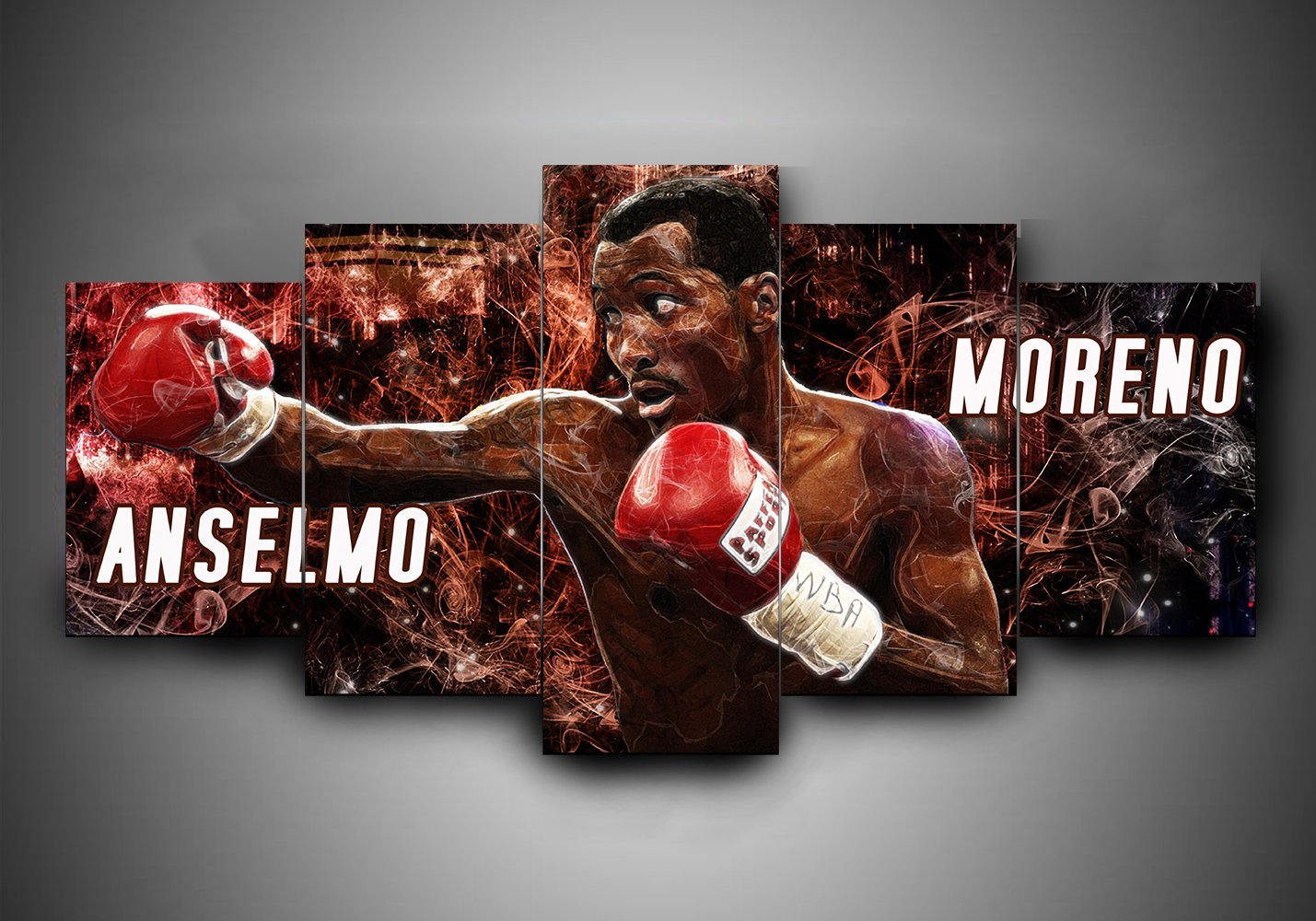 Boxing – Anselmo Moreno – Sport Canvas Wall Art