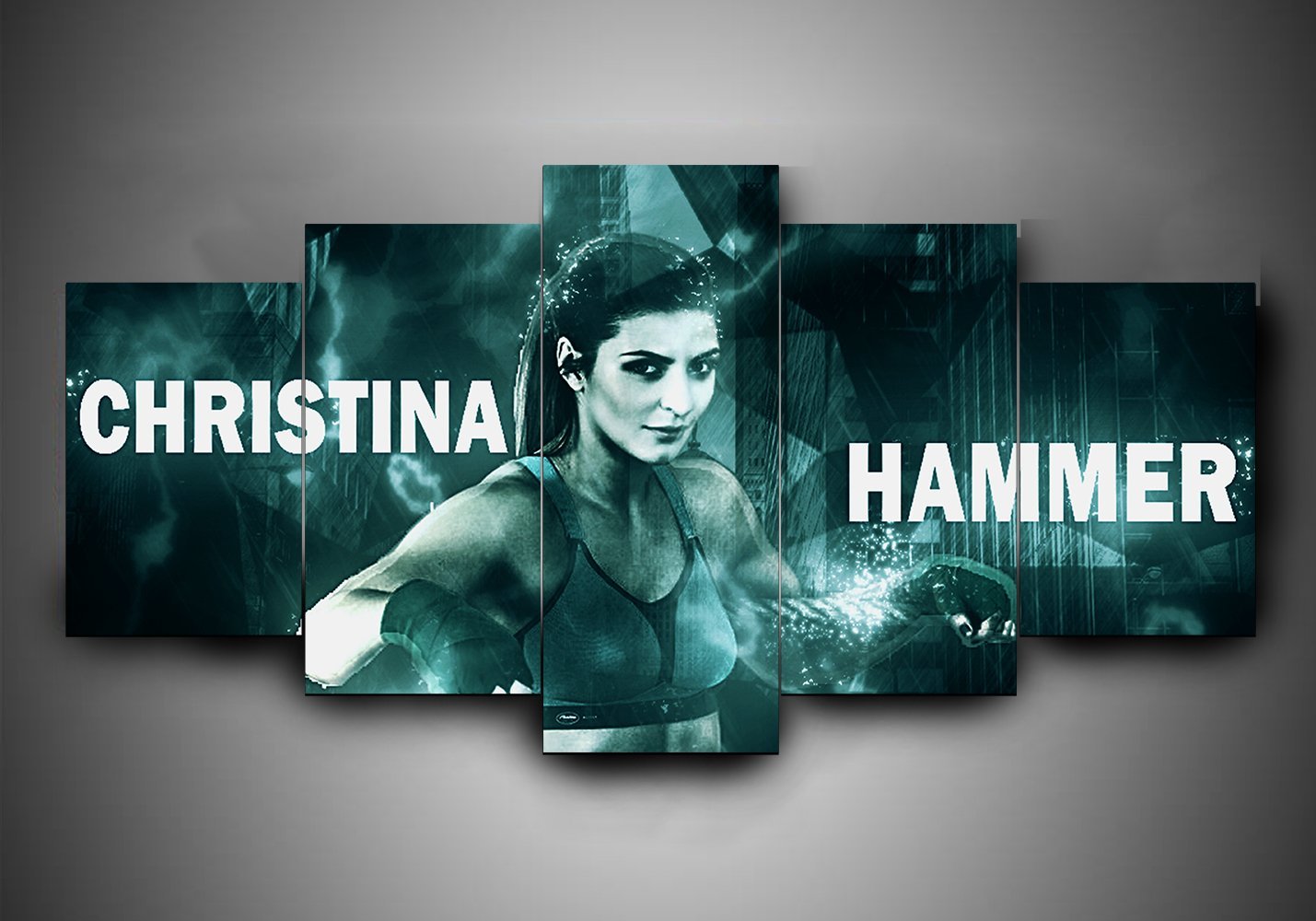 Boxing – Christina Hammer – Sport Canvas Wall Art