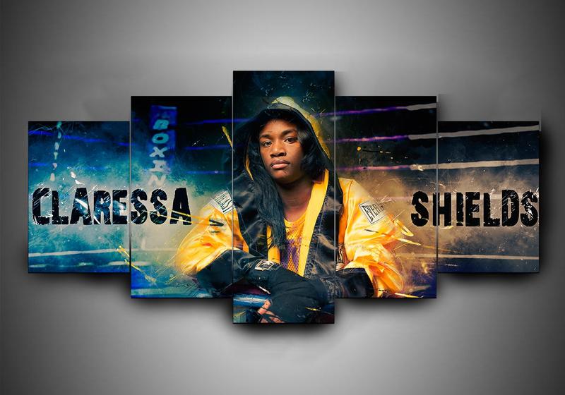 Boxing – Claressa Shields – Sport Canvas Wall Art