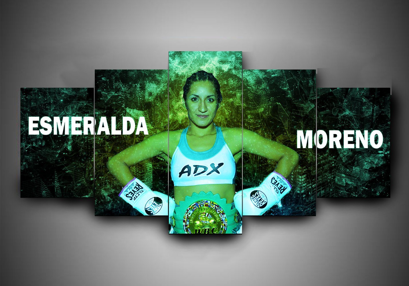 Boxing – Esmeralda Moreno – Sport Canvas Wall Art