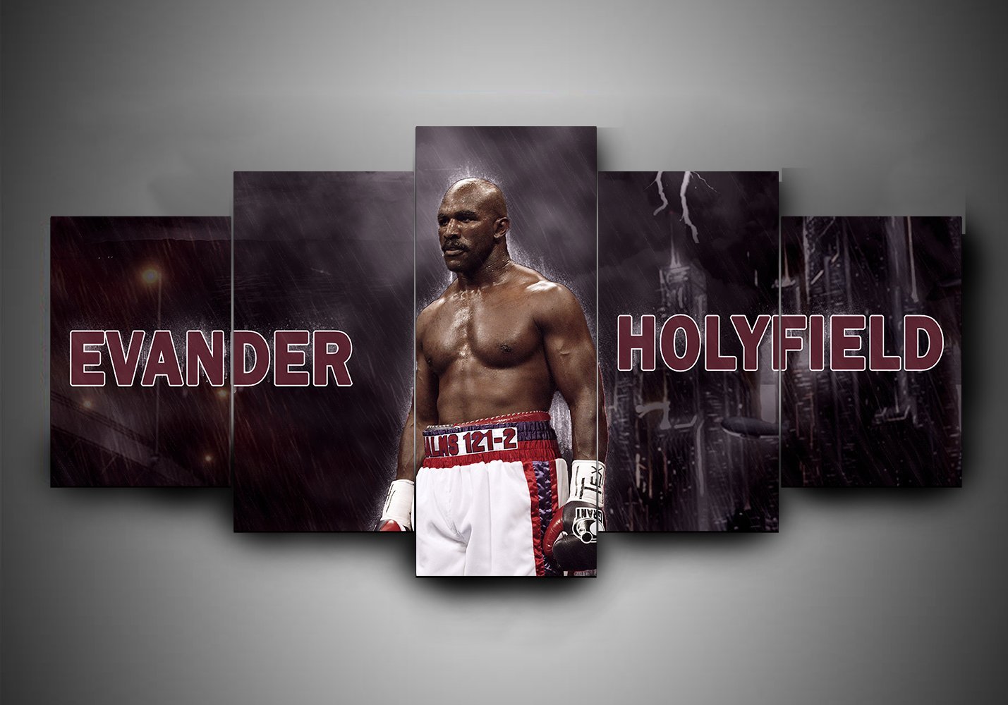 Boxing – Evander Holyfield – Sport Canvas Wall Art