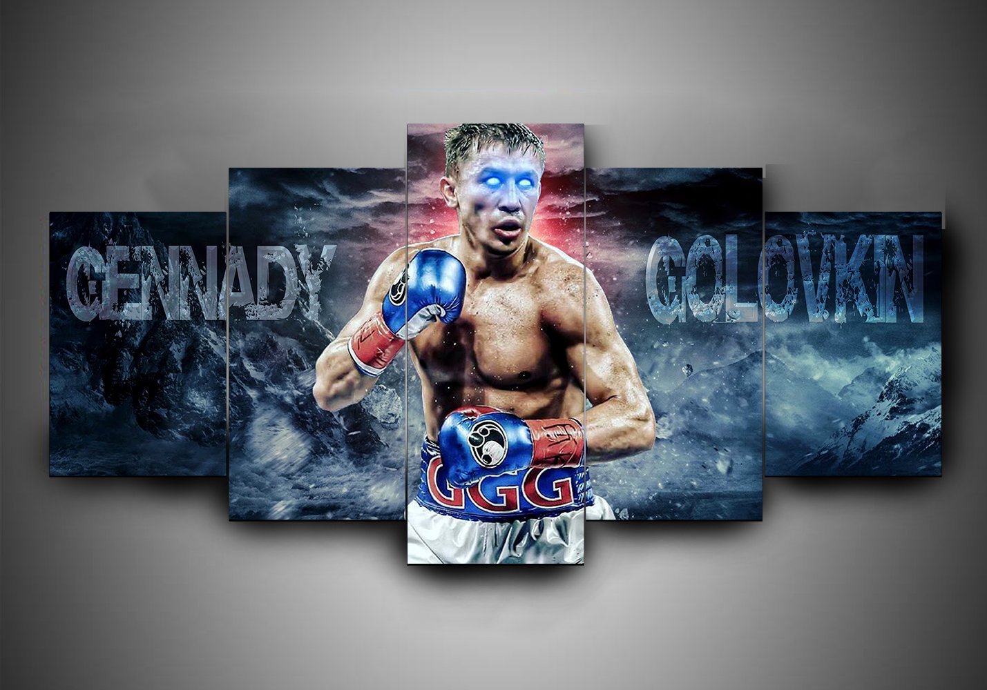 Boxing – Gennady Golovkin – Sport Canvas Wall Art
